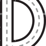 Tracing Alphabet Uppercase Capital Letter D Prewriting Dotted Line Intended For Capital Letter D Tracing Worksheets