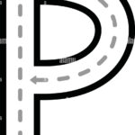 Tracing Alphabet Uppercase Capital Letter P Prewriting Dotted Line With Regard To Capital Letter P Tracing Worksheets