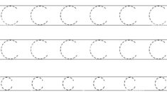 Tracing Letter C Black And White Stock Photos &amp; Images - Alamy for Small Letter C Tracing Worksheets