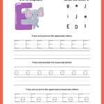 Tracing Letter E | Worksheets For Preschool Throughout Tracing Letter E Worksheets For Preschool