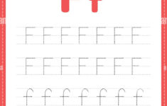 Tracing Letter F Hi-Res Stock Photography And Images - Alamy in Letter And Line Tracing Ff