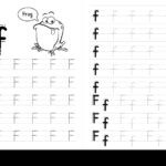 Tracing Letter F Hi Res Stock Photography And Images   Alamy Within Trace Letter Ff And Write