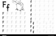 Tracing Letter F Hi-Res Stock Photography And Images - Alamy within Trace Letter Ff And Write