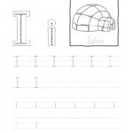 Tracing Letter I I Worksheet Regarding Tracing Letter Ii