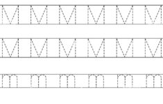 Tracing Letter M Hi-Res Stock Photography And Images - Alamy in Tracing Worksheets Letter M