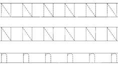Tracing Letter N Hi-Res Stock Photography And Images - Alamy intended for Tracing Letter N Worksheets