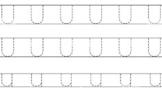 Tracing Letter U Hi-Res Stock Photography And Images - Alamy pertaining to Tracing Letter U Worksheets For Kindergarten