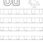 Tracing Letter U Hi Res Stock Photography And Images   Alamy Pertaining To Tracing Letter U Worksheets For Preschool