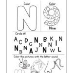 Tracing The Letter N Worksheets Regarding Letter Ng Tracing Worksheets