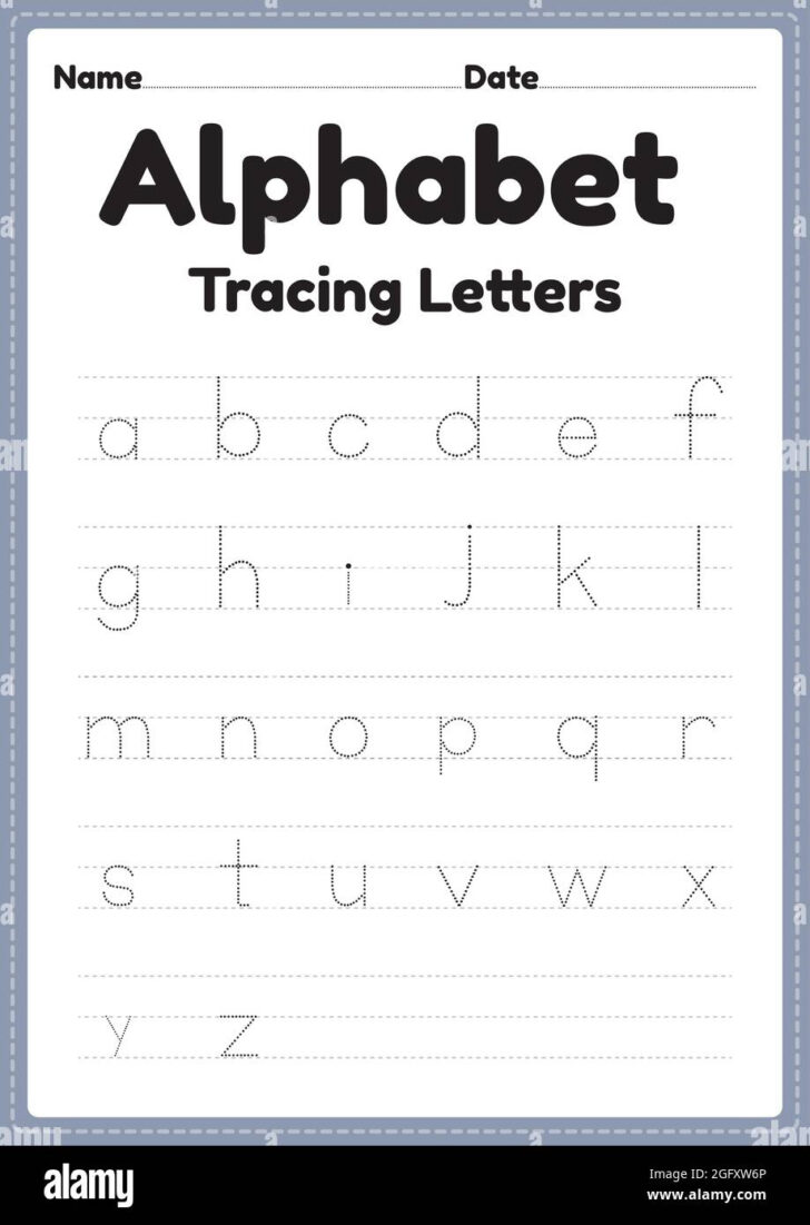 Letter Tracing Worksheets Printable Letter Tracing Worksheets Printable
