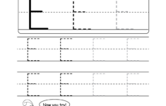 Uppercase Letter E Tracing Worksheet - Doozy Moo intended for Letter E Tracing Worksheets